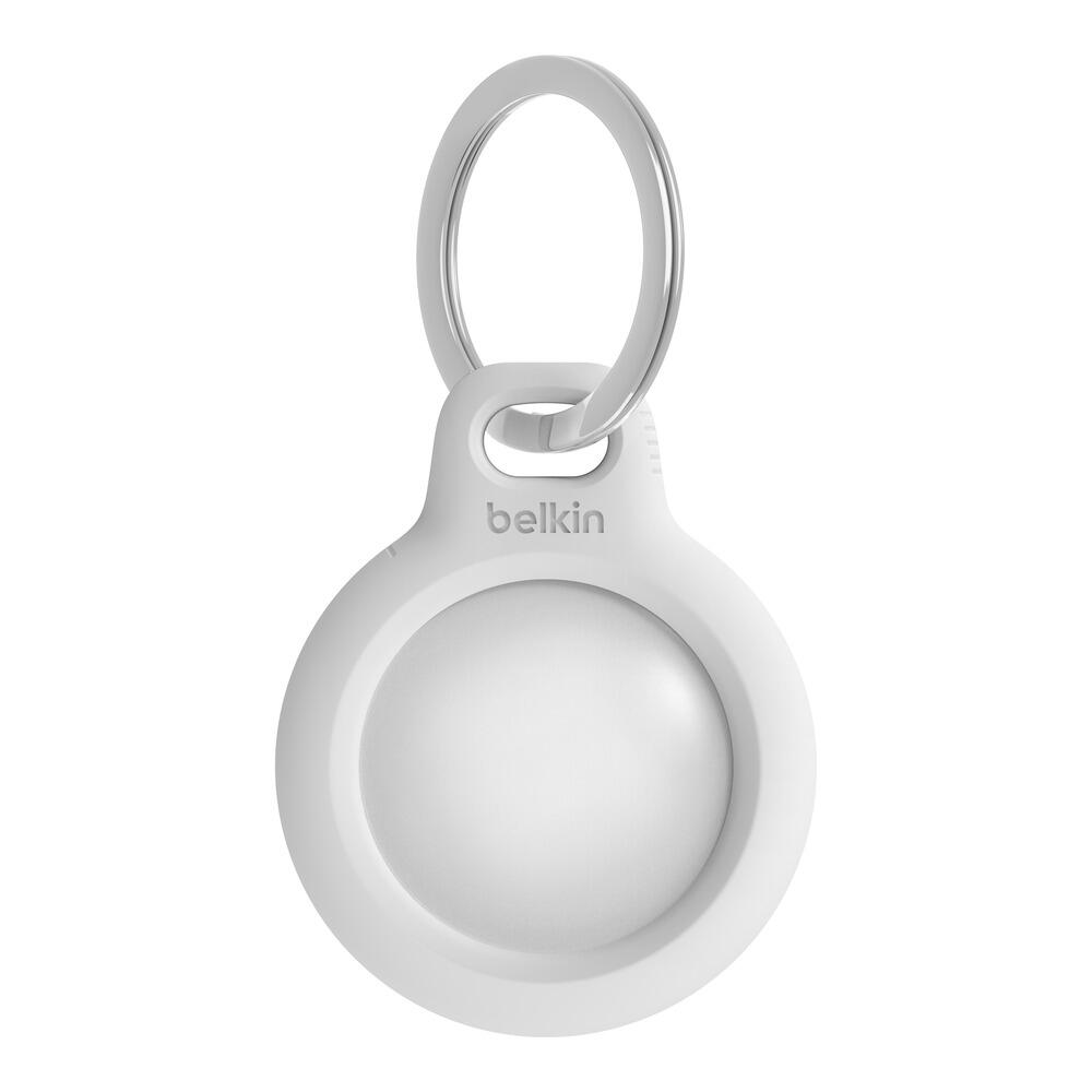Belkin Secure Holder mit Schlüsselanhänger für Apple AirTag, weiß Belkin Secure Holder mit Schlüsselanhänger für Apple AirTag, weiß
